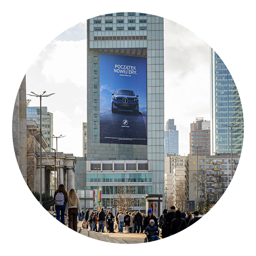 Case study: kampania BMW w wielkim formacie